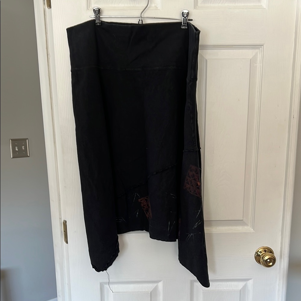 Blue Fish Black Skirt